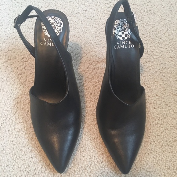 Vince Camuto black heels . Never worn . Sz 7 - Picture 5 of 10